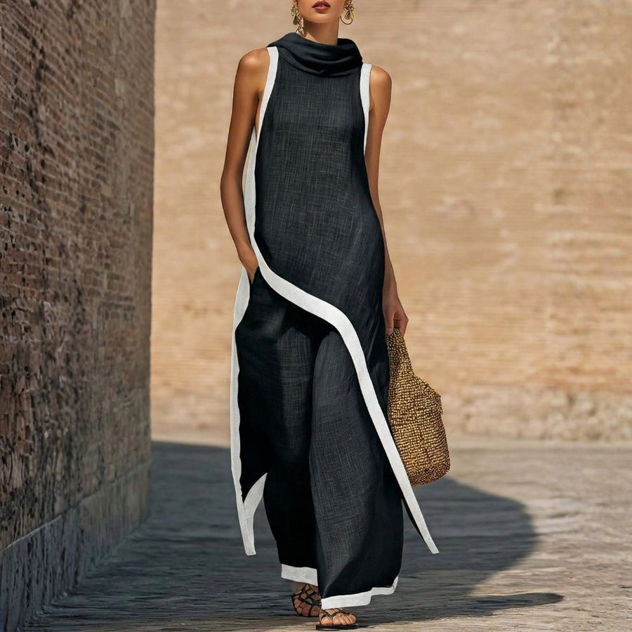 BEATRICE LUCCA | JOVANNE COMPLETO LINO ELEGANTE