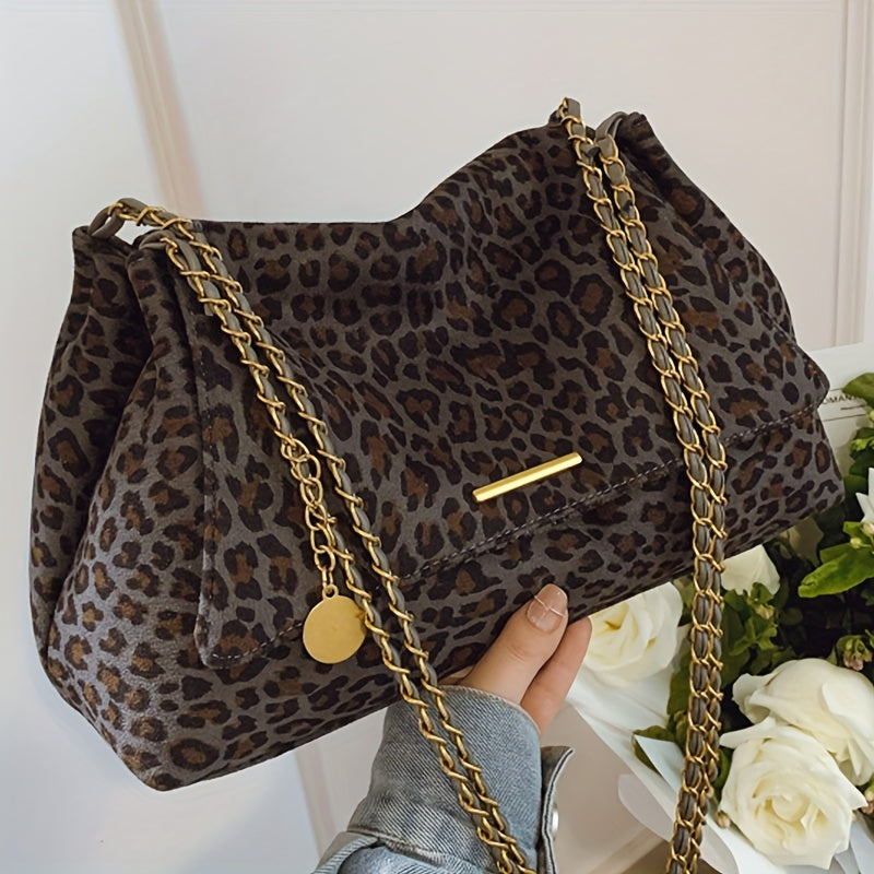 Vénitia | Borsa a Tracolla Leopardata