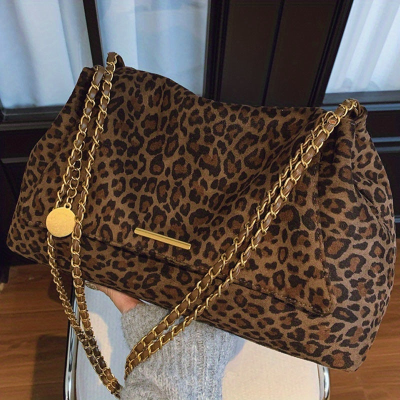 Vénitia | Borsa a Tracolla Leopardata