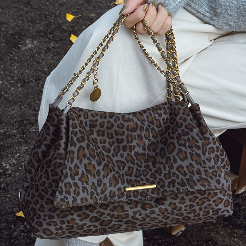 Vénitia | Borsa a Tracolla Leopardata