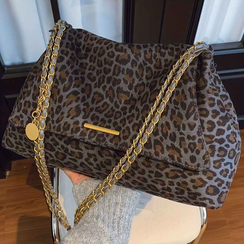 Vénitia | Borsa a Tracolla Leopardata