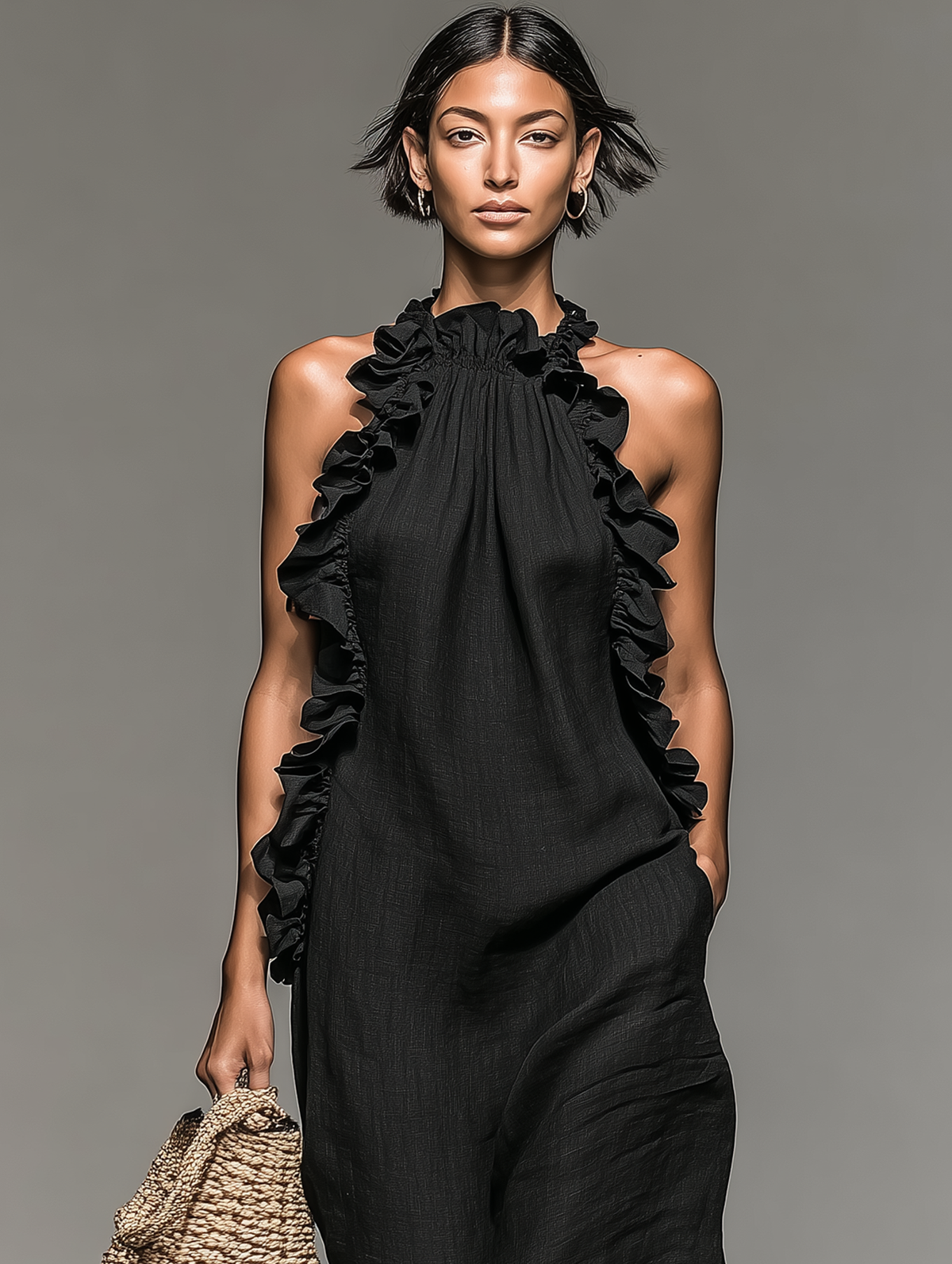 BEATRICE LUCCA | COMPLETO KIMONO CORALLO STAMPATO DA DONNA