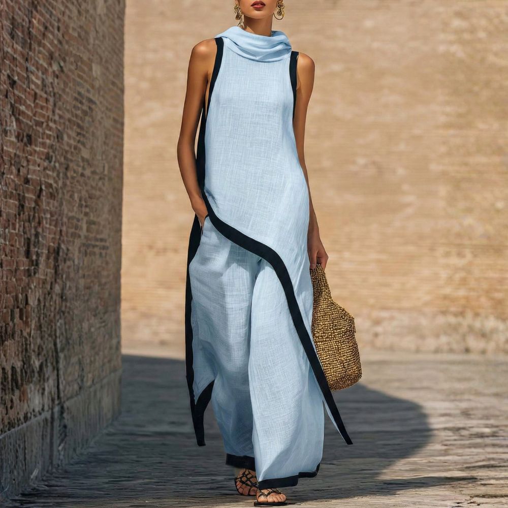 BEATRICE LUCCA | JOVANNE COMPLETO LINO ELEGANTE
