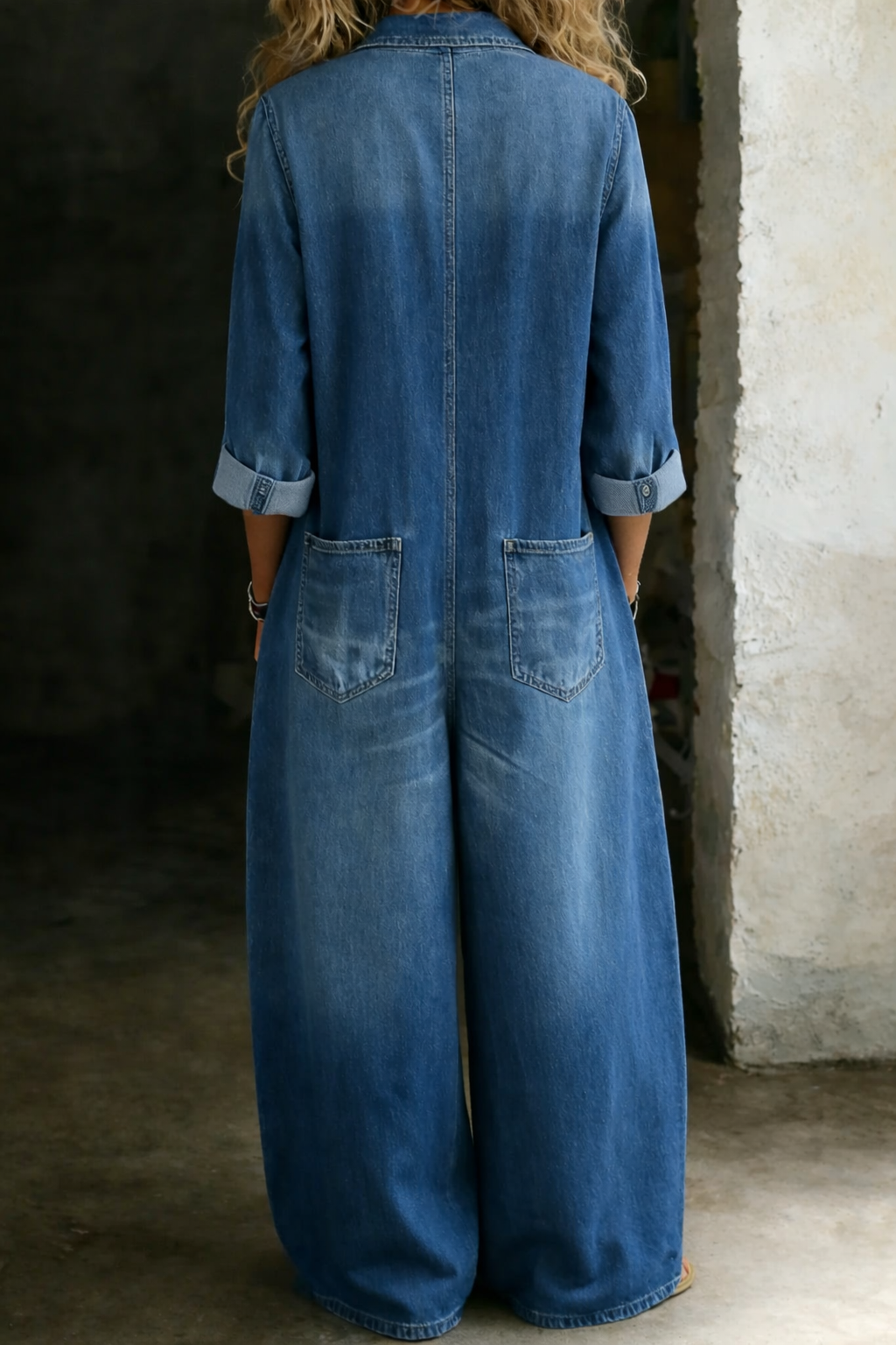 BEATRICE LUCCA | LENA SALOPETTE CASUAL IN DENIM DA DONNA