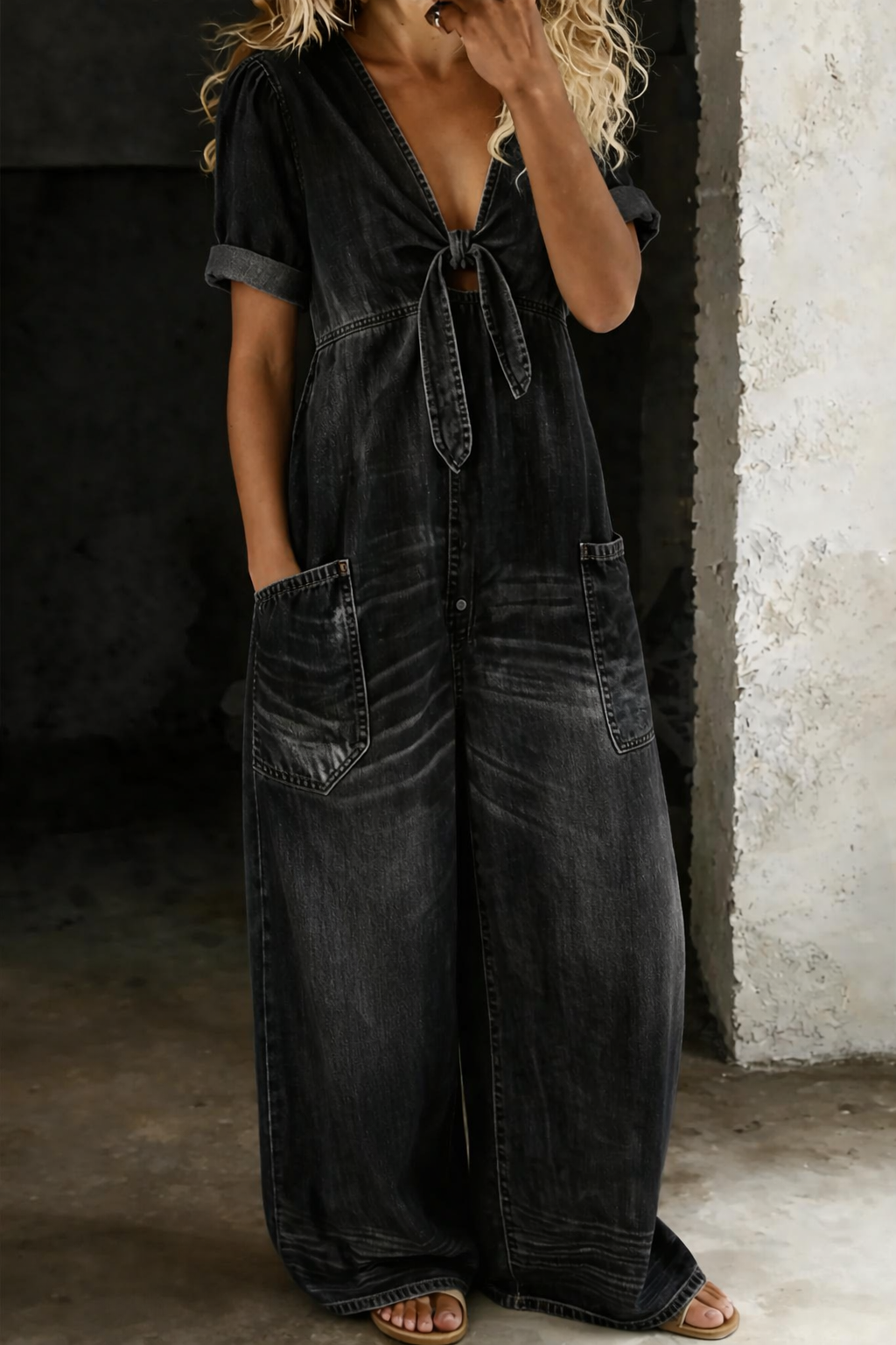 BEATRICE LUCCA | MAYA TUTA CORTA IN DENIM DA DONNA
