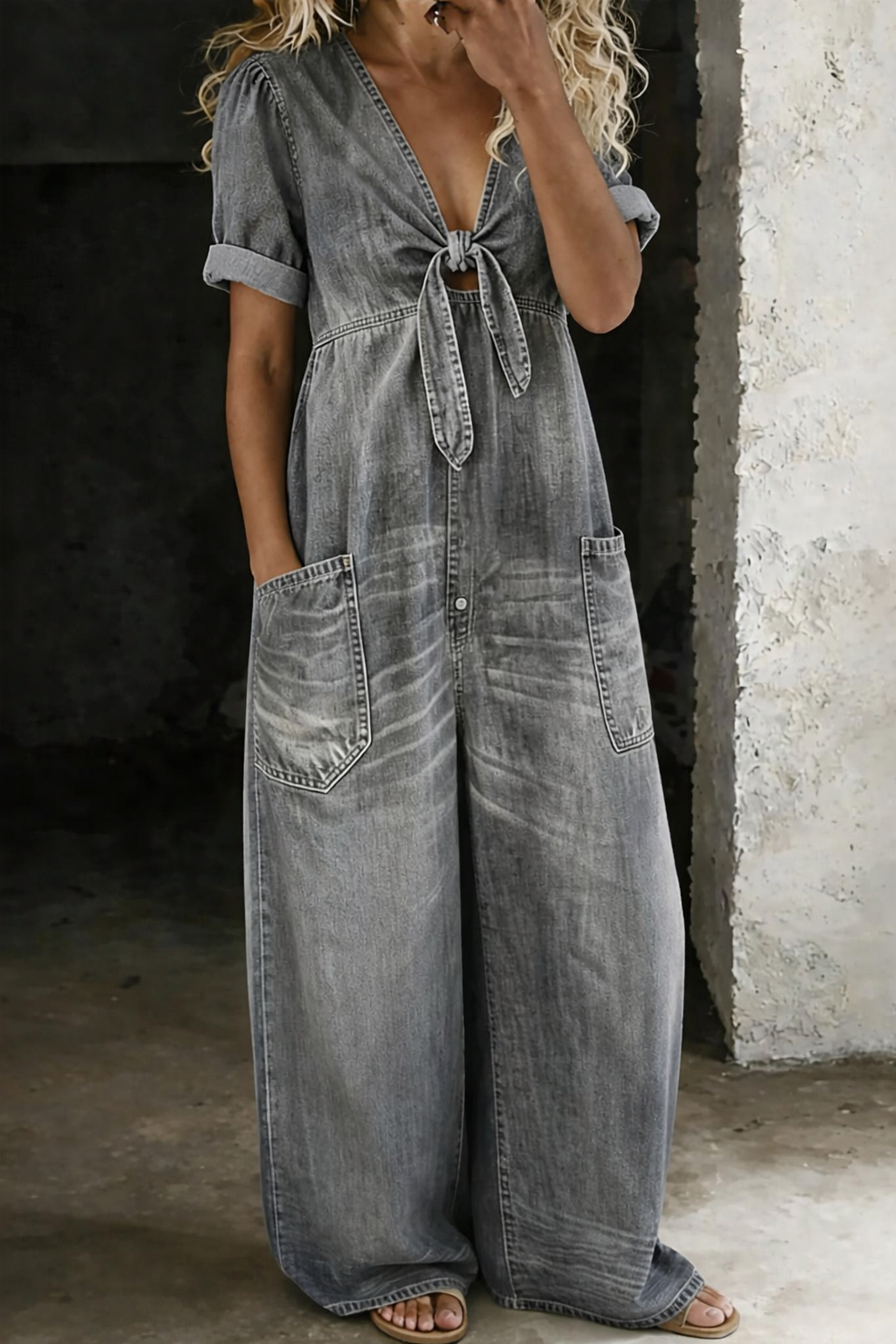 BEATRICE LUCCA | MAYA TUTA CORTA IN DENIM DA DONNA