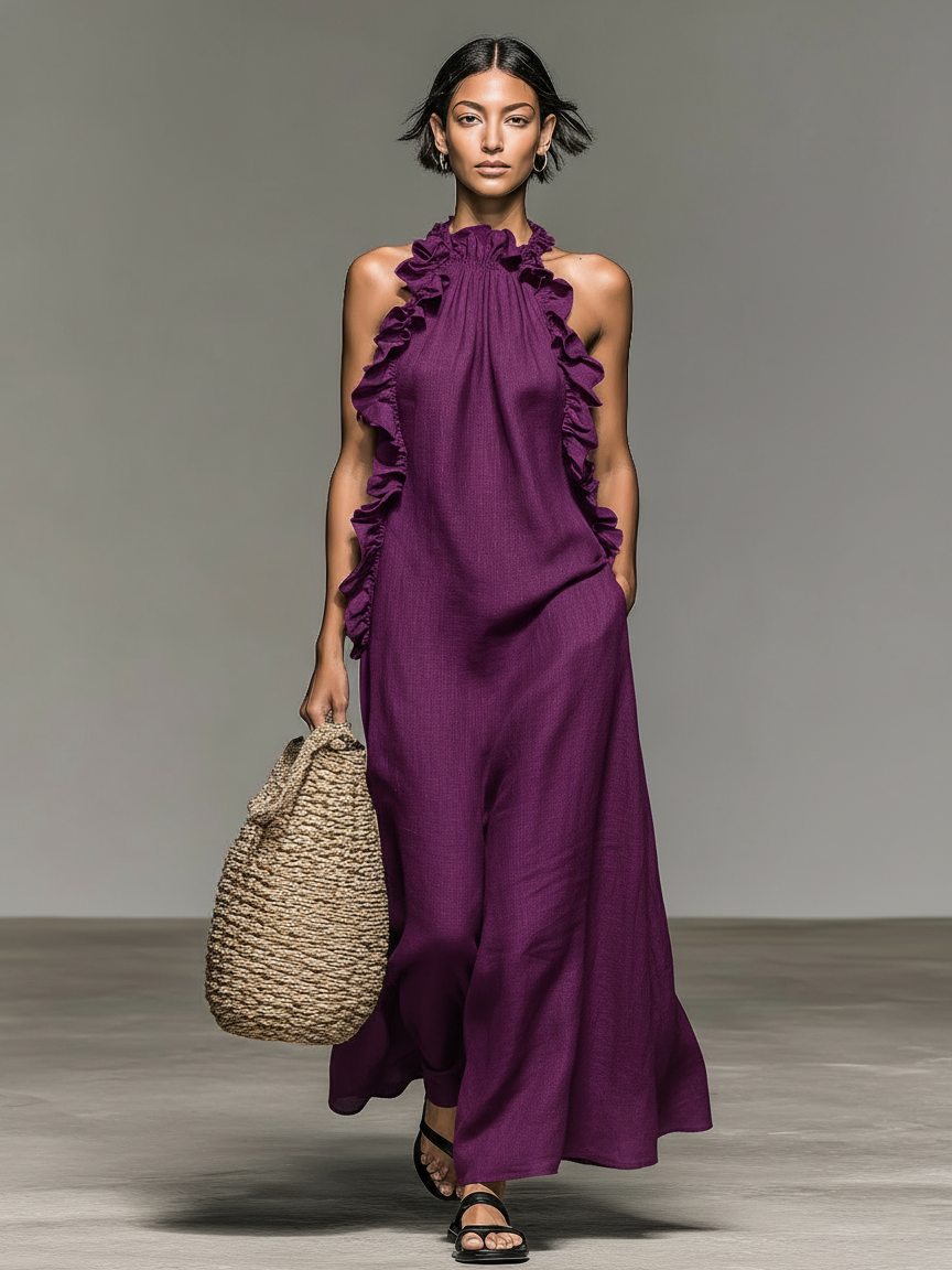 BEATRICE LUCCA | COMPLETO KIMONO CORALLO STAMPATO DA DONNA