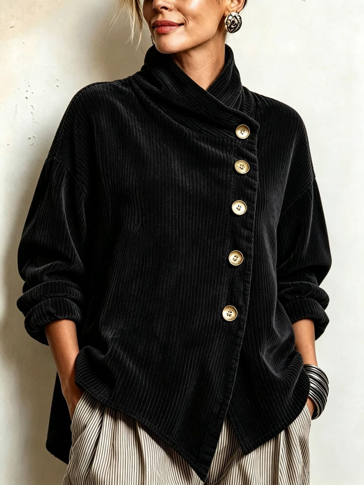 Colette | Maglione in Velluto a Coste