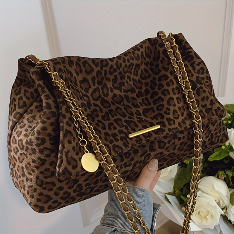 Vénitia | Borsa a Tracolla Leopardata