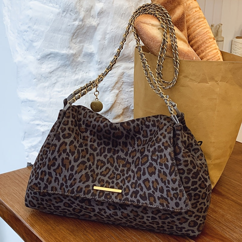 Vénitia | Borsa a Tracolla Leopardata