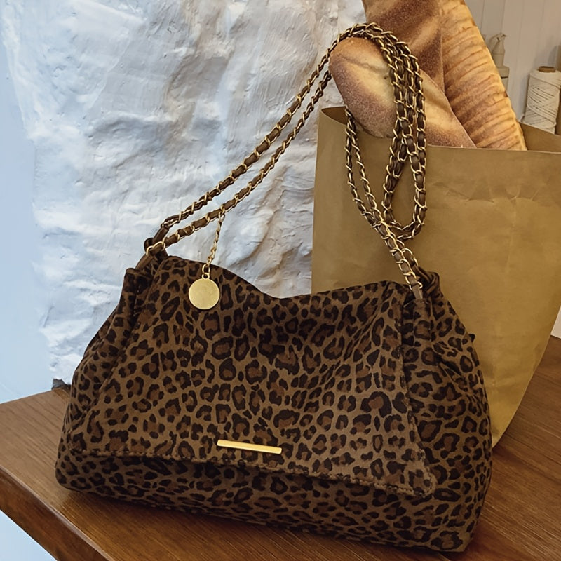 Vénitia | Borsa a Tracolla Leopardata