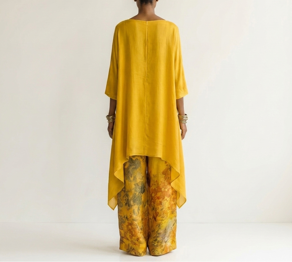 BEATRICE LUCCA | COMPLETO KIMONO BIANCO E BLU NAVY DA DONNA