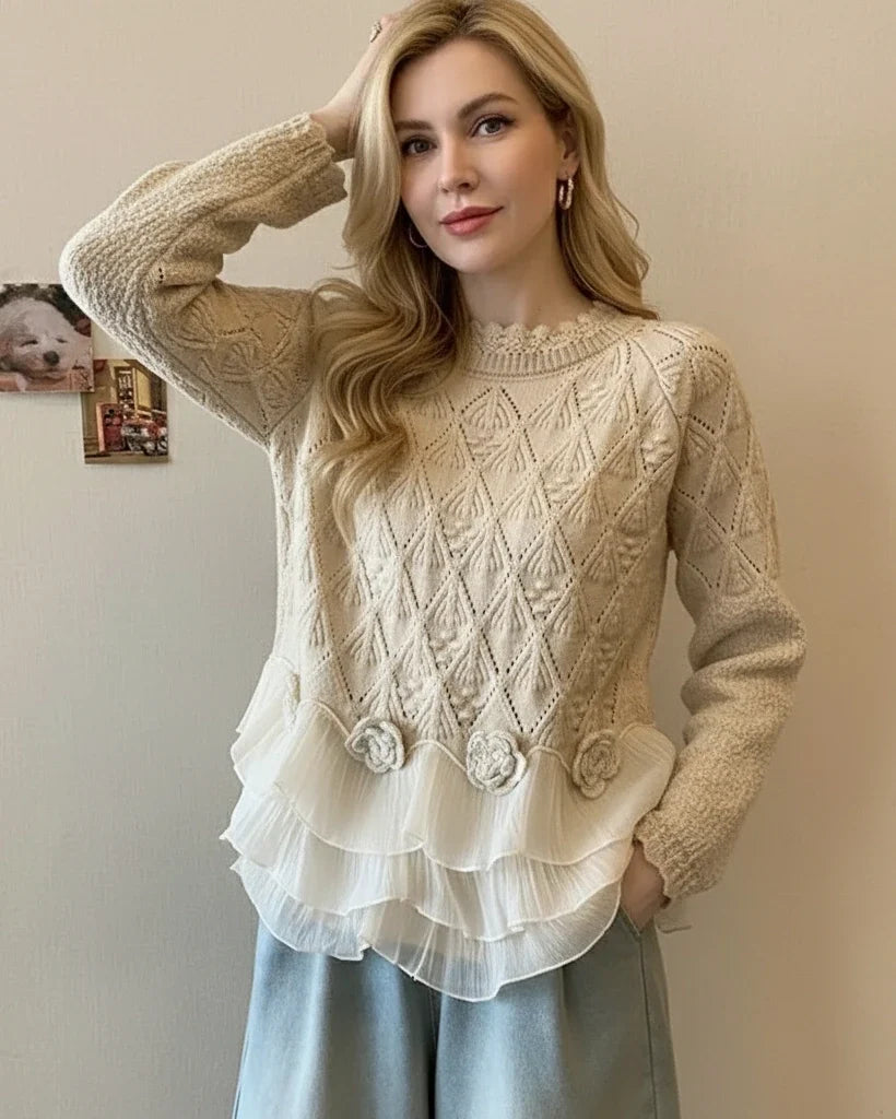 Odile | Maglione con Volant