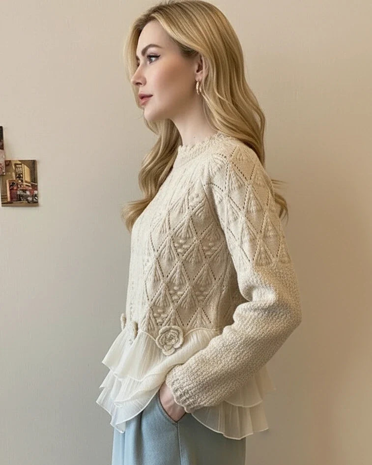 Odile | Maglione con Volant