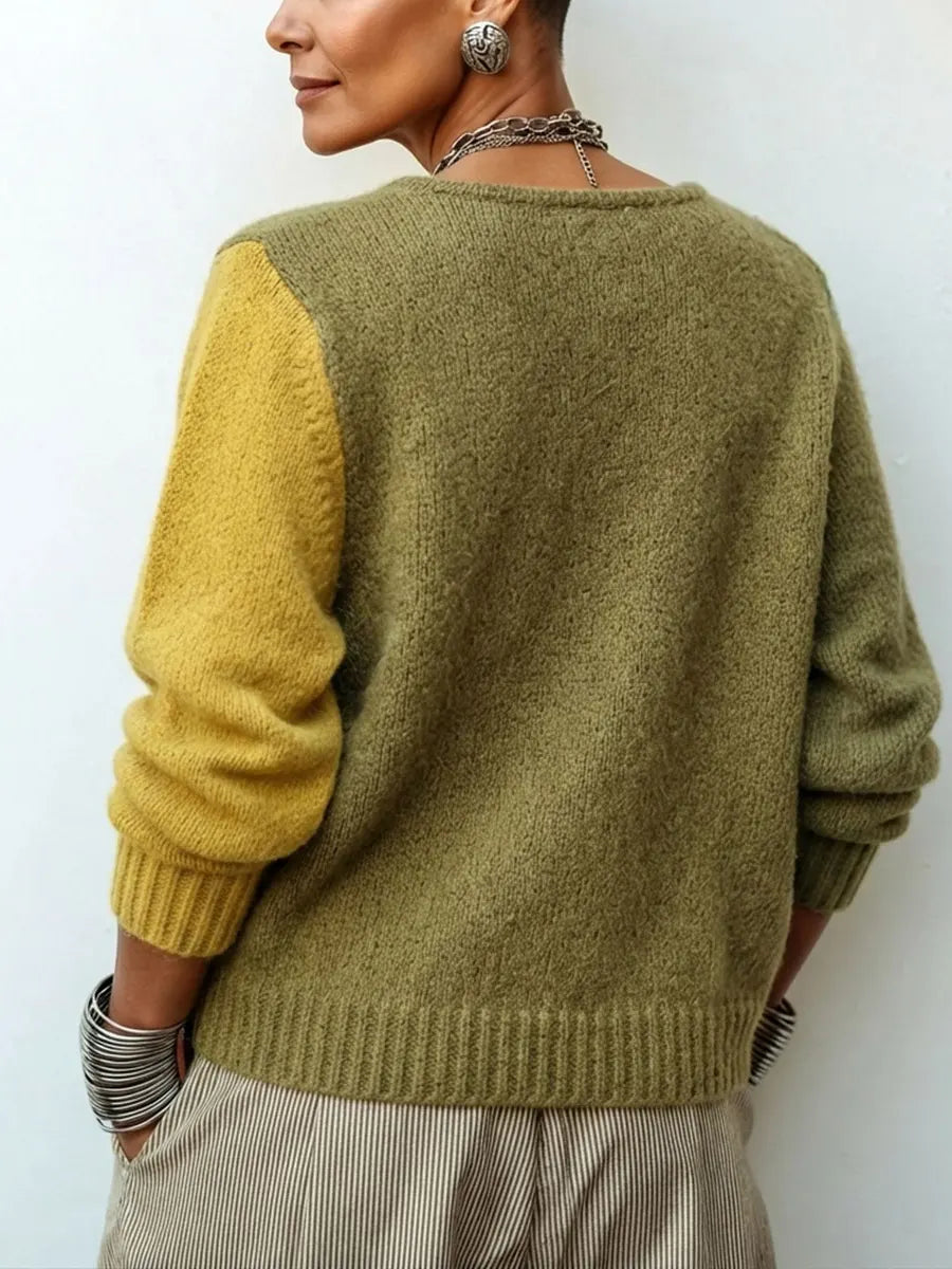 Bérénice | Cardigan con Chiusura Diagonale