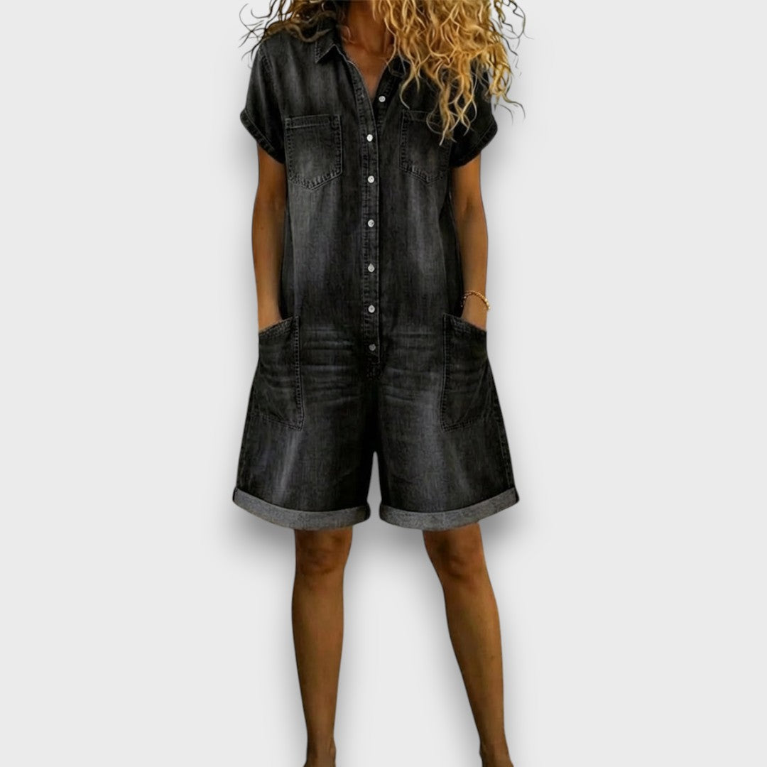 BEATRICE LUCCA | JOAN SHORTS IN DENIM EFFETTO VINTAGE DA DONNA