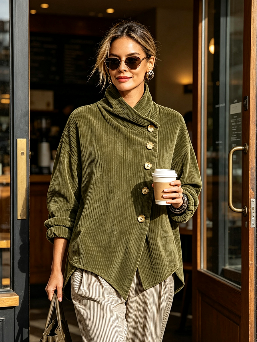 Colette | Maglione in Velluto a Coste