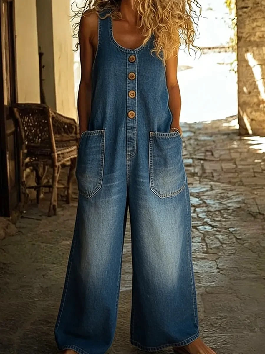BEATRICE LUCCA | RUTH TUTA IN DENIM VINTAGE DA DONNA
